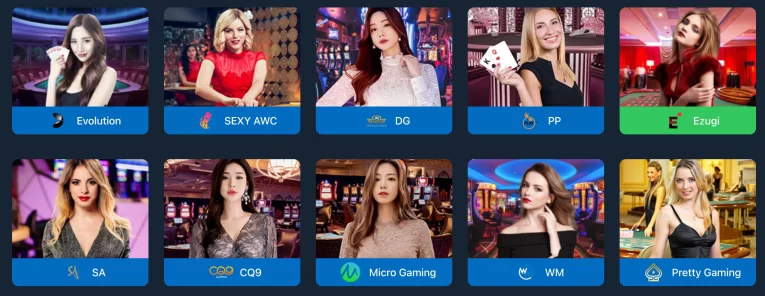 phlago website image 124 showing live casino mid